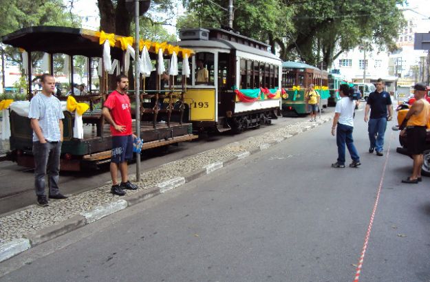 Alguns Bondes em Santos